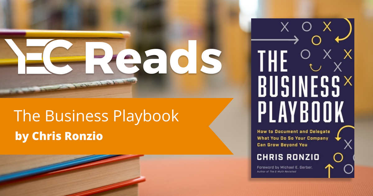 YEC Reads: The Business Playbook by Chris Ronzio